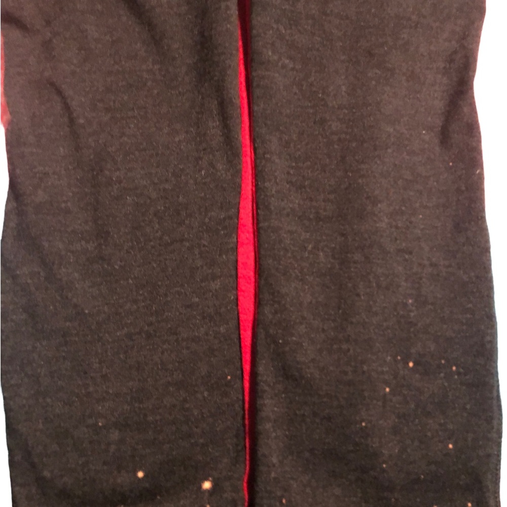Not for sale. Victoria Secret Pink black and red leggings. Size M. - Picture 4 of 4